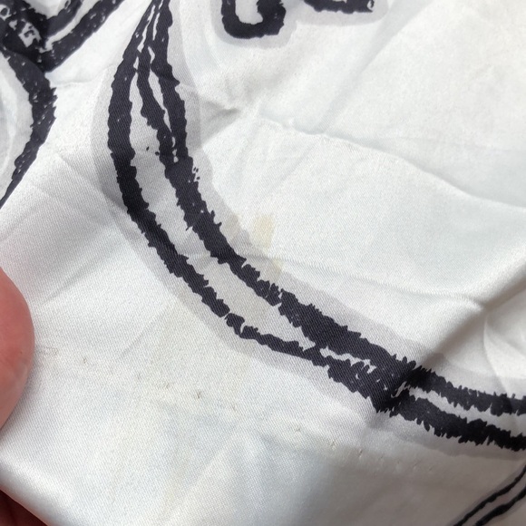 Limited Abstract Yellow Bodice Satiny Shiny Strapless Cocktail Dress - Picture 8 of 8